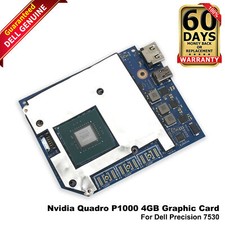 Dell Precision 7530 Nvidia Quadro P1000 4GB Video Graphics Card 4GD86