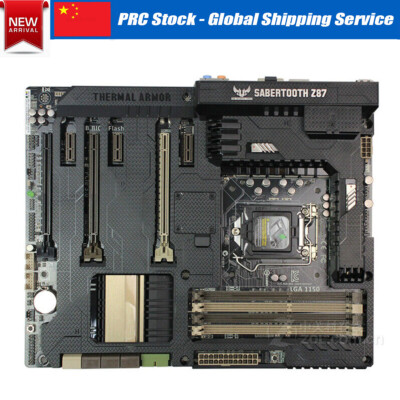 ASUS SABERTOOTH Z87 LGA1150 Intel Z87 USB HDMI Motherboard