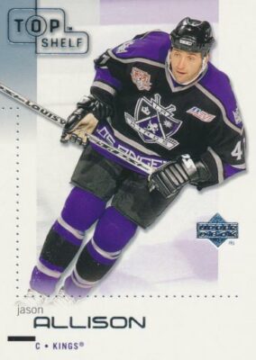 2002-03 UD Top Shelf #40 JASON ALLISON - Los Angeles Kings