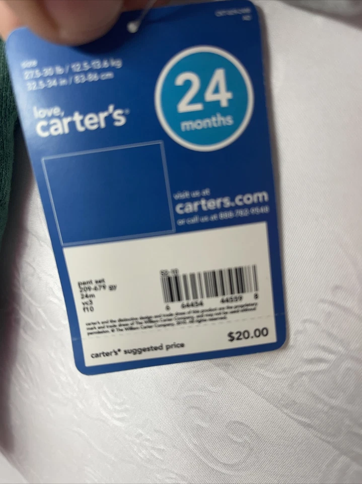 Carter's Boys 2 Pc Let’s Play Set NWT Size 24 Months - Image 3 of 4