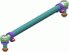 Lemford 34696 01 Tie Rod for Renault Trucks, Volvo