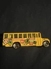 Vintage 1988 Hot Wheels School Bus Brats On Board  Danger Acid Rock 3"