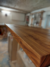Bespoke rustic kitchen worktops Ash wood 40mm thickness
