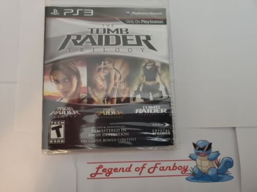 Tomb Raider Trilogy - ps3 * Nowy * Legend Anniversary Underworld - PlayStation 3 - Zdjęcie 1 z 1