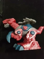 M.A.R.S. Dinoforce Cybotronix Dino Robot red Raptor  Hap-P-Kid Dinosaur WORKS L