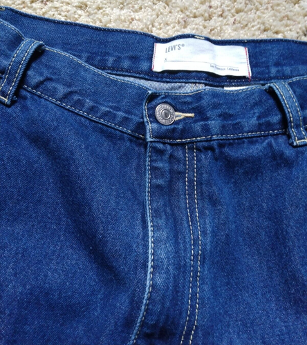 Mens vtg 90s LEVIS San Francisco baggy fit carpenter blue jeans 33 x 33 - Picture 8 of 17