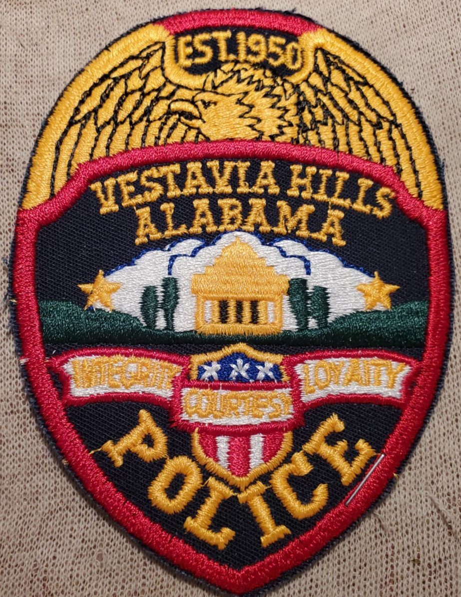 AL Vestavia Hills Alabama Police Patch