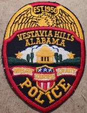 AL Vestavia Hills Alabama Police Patch
