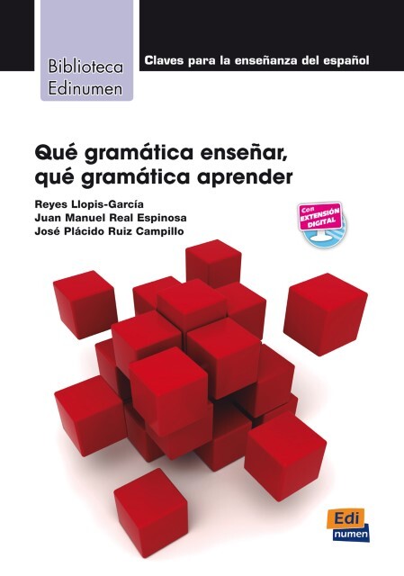 Thumbnail - Qué Gramática Enseñar, Qué Gramática Aprender Reyes Llopis ...