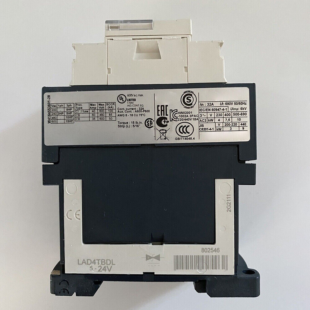 For LC1D18BD Contactor In Box 24V DC #E8