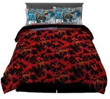 Jurassic World "Fallen Kingdom" Kids Reversible Full Bed Set-AB09CFWL35F3