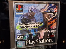 ebay® Auktion 197189052877 | PlayStation 1 PS 1 Championship Motocross Featuring Ricky Carmichael Thumbnail of ebay® auction 197189052877 | PlayStation 1 PS 1 Championship Motocross Featuring Ricky Carmichael