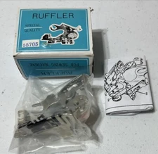 Ruffler for sewing machine presser foot attachment Greist Ruffles #55705 org box