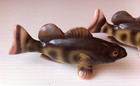 Vtg Idlewild Mich Smallmouth Bass Salt Pepper Shakers  Relco Japan Hand Painted — photo 5