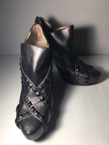 pewter color shoes