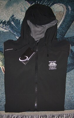 NEW ZERO RESTRICTION Zip Hoodie Sweater Jacket WHISTLING STRAITS GOLF CLUB Sz L