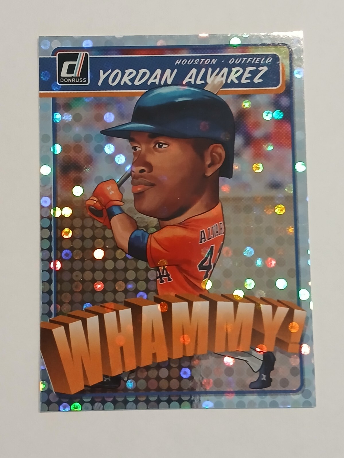 2020 Donruss Whammy! Yordan Alvarez Rookie Card