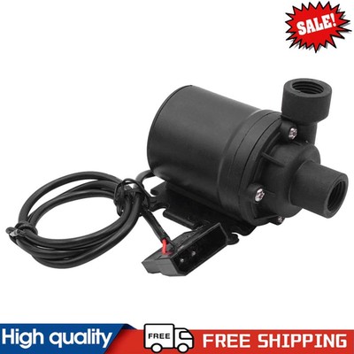 F9 12V 9W G1/4 Wasserpumpe für PC CPU Wasserkühlung Molex 4 Pin Stecker 