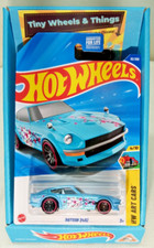 2025 Hot Wheels Blue Datsun 240Z 4/10 HW Art Cars 62/250 JJB80