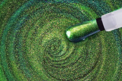 Jolifin LAVENI Shellac  Cat-Eye 9D FlipFlop  smaragd & green 10ml UV/LED #S294