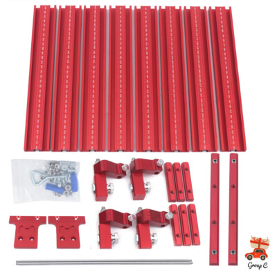 Parallel Rail Guide System Track Saw Woodworking Guide Carpentry Tool Set New