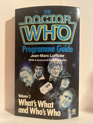 Doctor Who Programme Guide Volume 2 What's What and Who's Who 1981