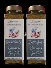 NEW 2PK The Gourmet Collection Spice Blends Roasted Garlic Rosemary Sea Salt