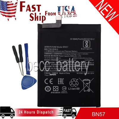 New Rechargeable Battery for Poco X3 NFC M2007J20CG, M2007J20CT & Poco X3 Pro BN