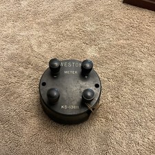 Weston Thermo Ammeter Heating Element Model KS-13611 Antenna Current Meter