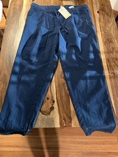 Jack & Jones blue denim jogger style pants NEW 36x32” Mens soft comfy