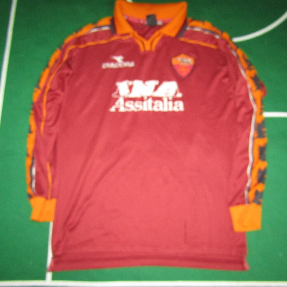 Maglia AS Roma L Maglia 1997 98 Away Diadora Calcio Vintage CALCIO Totti