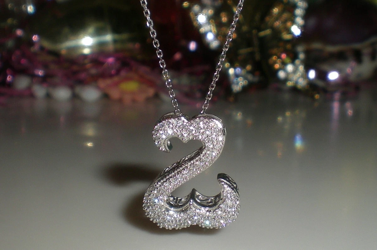 Jane seymour open shop heart necklace white gold