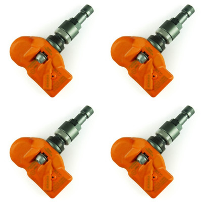 2007 2008 BMW 525i 528i 530i 535i 550i E60 E61 New Gunmetal Stem TPMS Set 433mhz