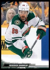 2022 Upper Deck #89 Frederick Gaudreau Minnesota Wild Hockey Card