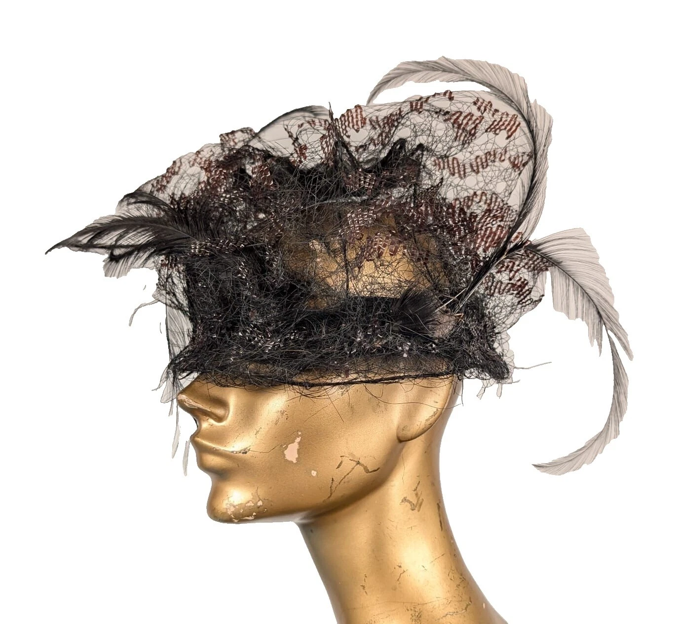 Feather Original Pre 1920 Vintage Hats for Women
