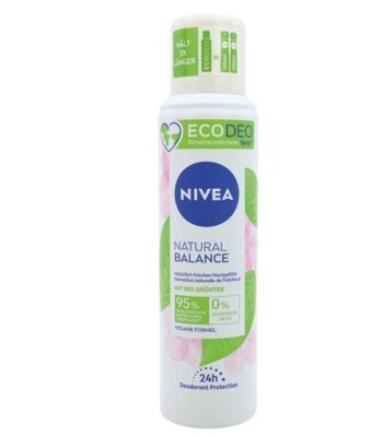 41,27 /L - 6er Pack Nivea Deospray Natural Balance - Green Tea - 125ml