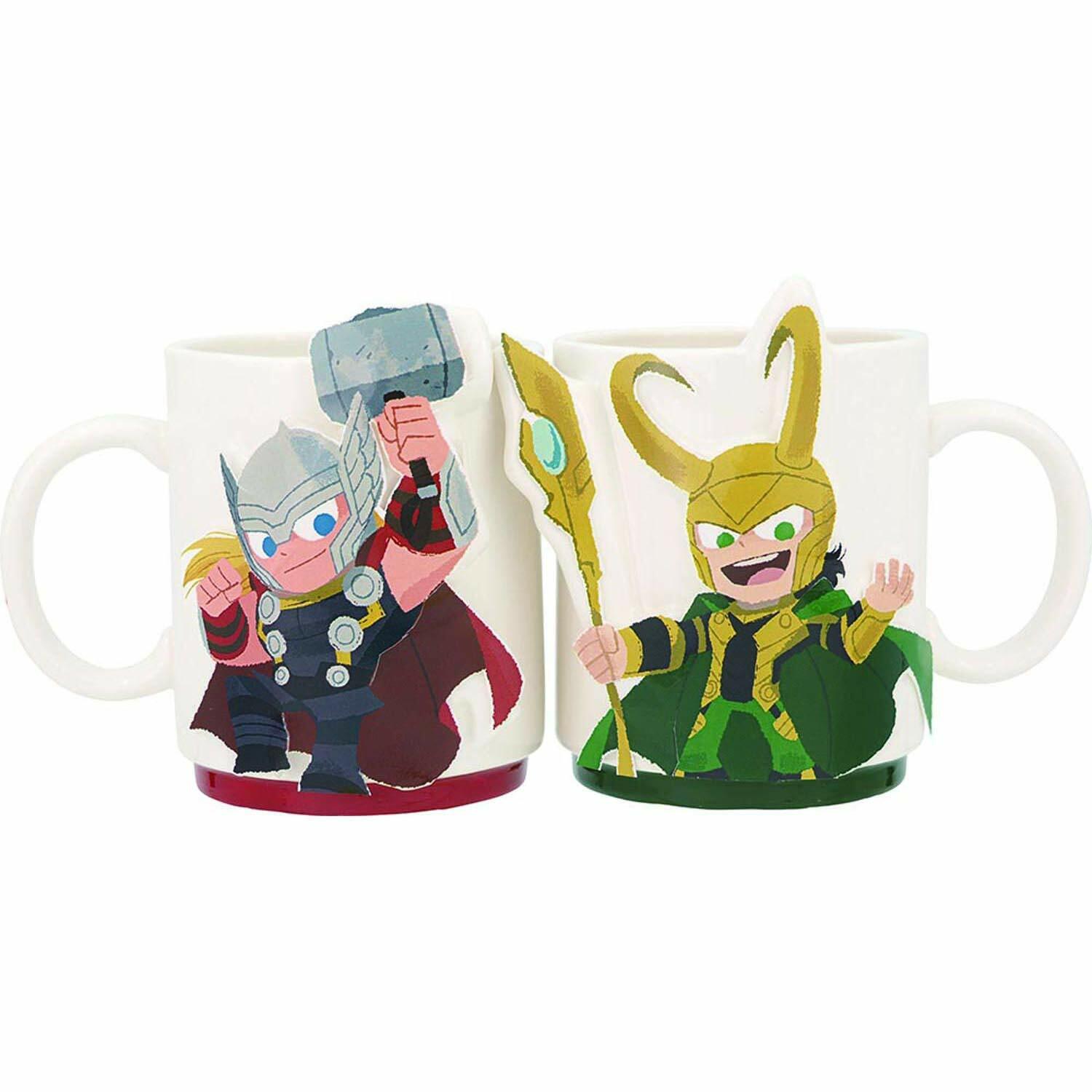 Sun Art Marvel Avengers Thor Loki Mug Cup Set Of 2 Gurihiru San3044 2 From Japan For Sale Online
