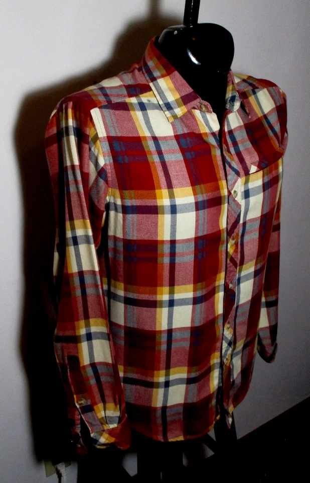 EXOFFICIO Red Long Sleeve Adventure Shirt Size S - Image 3 of 4