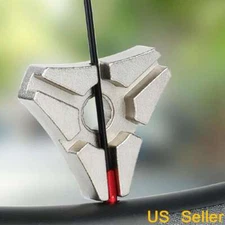 Bike Spoke Wrench Portable Correct Repair Tool Wrench Bicycle Rim Truing Tool US