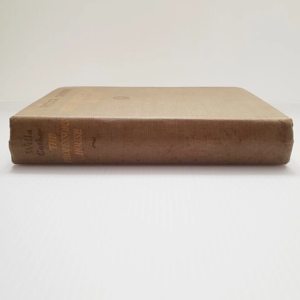 The Professor's House Book by Willa Cather Vintage Antique 1925 Hardcover — 第 2/4 张图片