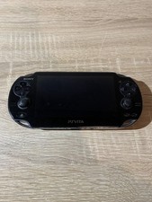 7042 PlayStation PS Vita PCH-1000 Crystal Black Good TESTED