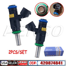 2PCS Fuel Injectors 420874841 For Can-Am Defender HD8 HD10 Outlander L 450 850R