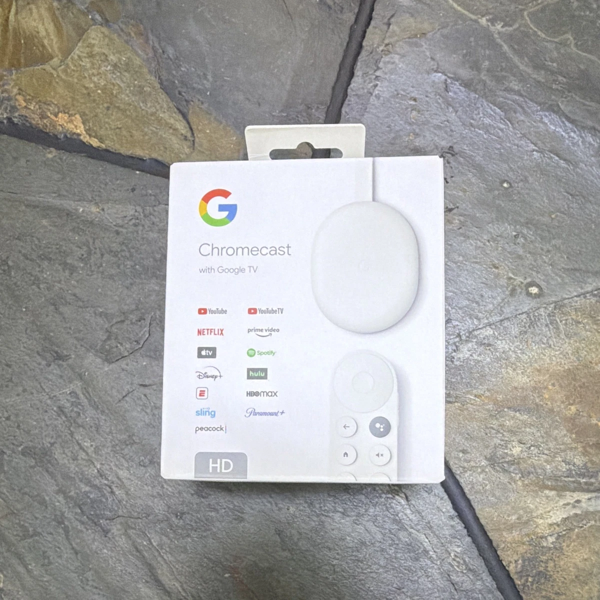 Google Chromecast with Google TV White 2160p Google Assistant