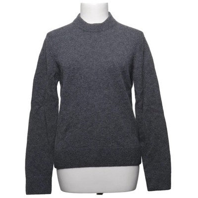 H&M, Strickpullover, Größe: XS, Grau, Wolle, Einfarbig, Damen #PbS