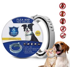 Dog Protection Collar 8 Months Safety Allergy Free Waterproof Dogs Collars