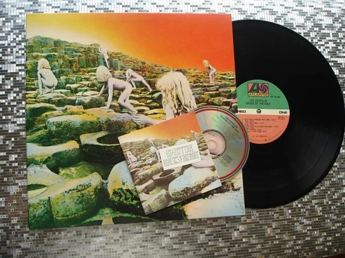 Led Zeppelin ~ Houses of the Holy ~ Vintage LP w/Bonus CD Atlantic SD 19130