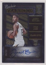 2021-22 Donruss Elite Rookie Yearbook Gold 8/10 Jared Butler #RY-JBU Auto 1t3