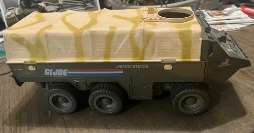 Vtg 1983 GI Joe APC Amphibious Personnel Carrier Transport Truck Incomplete Read