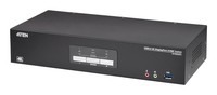 ATEN USB True 4K DisplayPort KVM Switch - KVM-Umschalter - 2-Port (CS1922ATC)