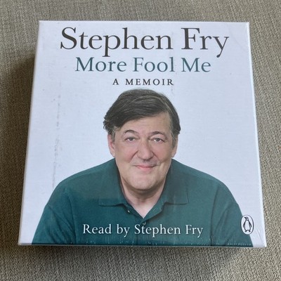 More Fool Me by Stephen Fry - Audio Book CD Set - New & Sealed